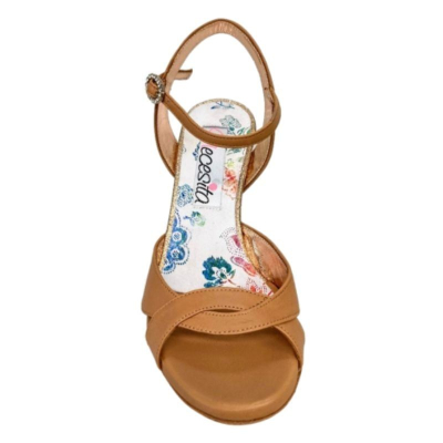 N16 Nappa Noisette Heel 6 cm